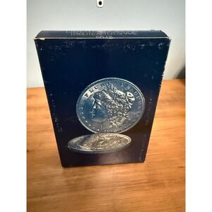 Avon Liberty Dollar Tribute After Shave, New In Box, Eagle Topper, Vintage 6 fl.